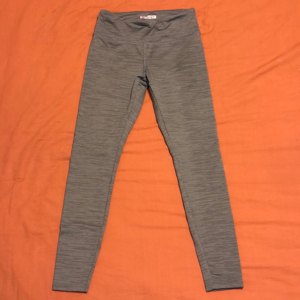 Green full length Leggings
